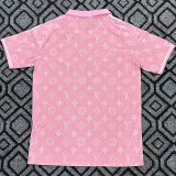 Real Madrid pink polo shirt image 2