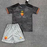 26/27 Roma Third Kids Soccer Jersey