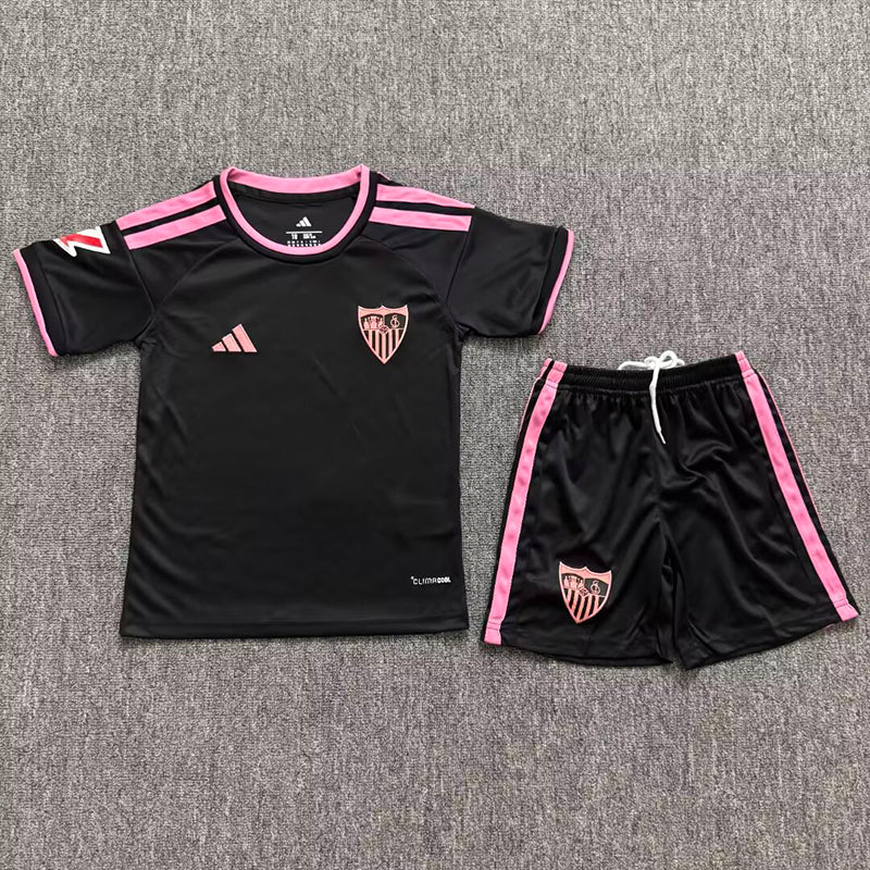 26/27 Sevilla Third Kids Soccer Jersey (Badge)