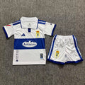 26/27 Real Oviedo Away Kids Soccer Jersey (Badge)