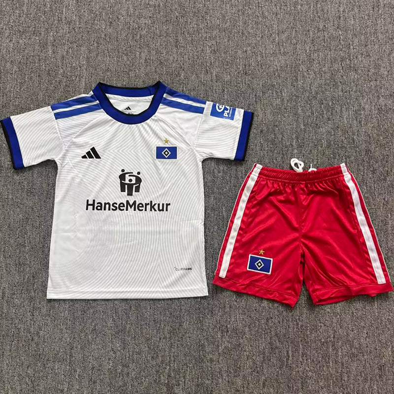 26/27 Hamburger Home Kids Soccer Jersey