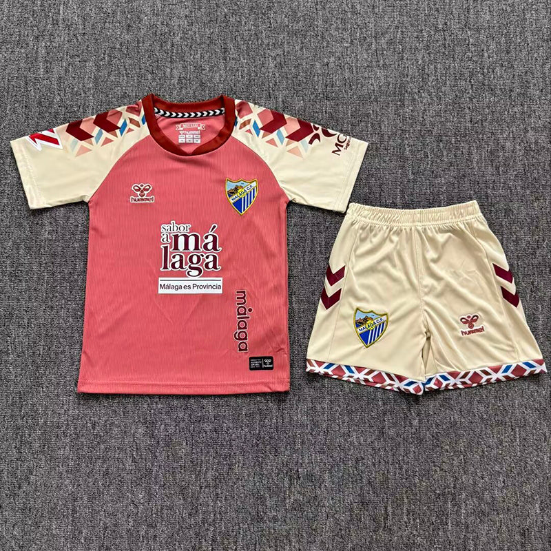 26/27 Malaga CF Away Kids Soccer Jersey (La Liga Badge)