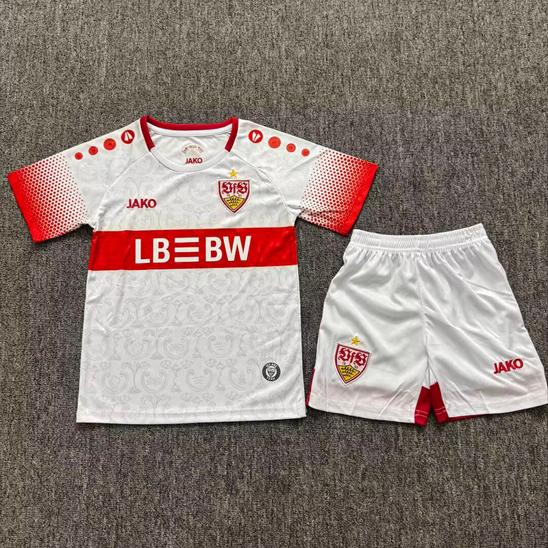 26/27 Stuttgart Home Kids Soccer Jersey