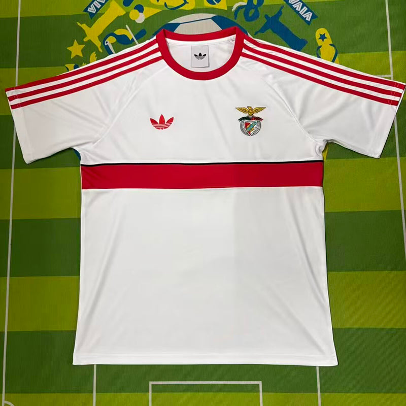 26/27 Benfica White Retro T-Shirt
