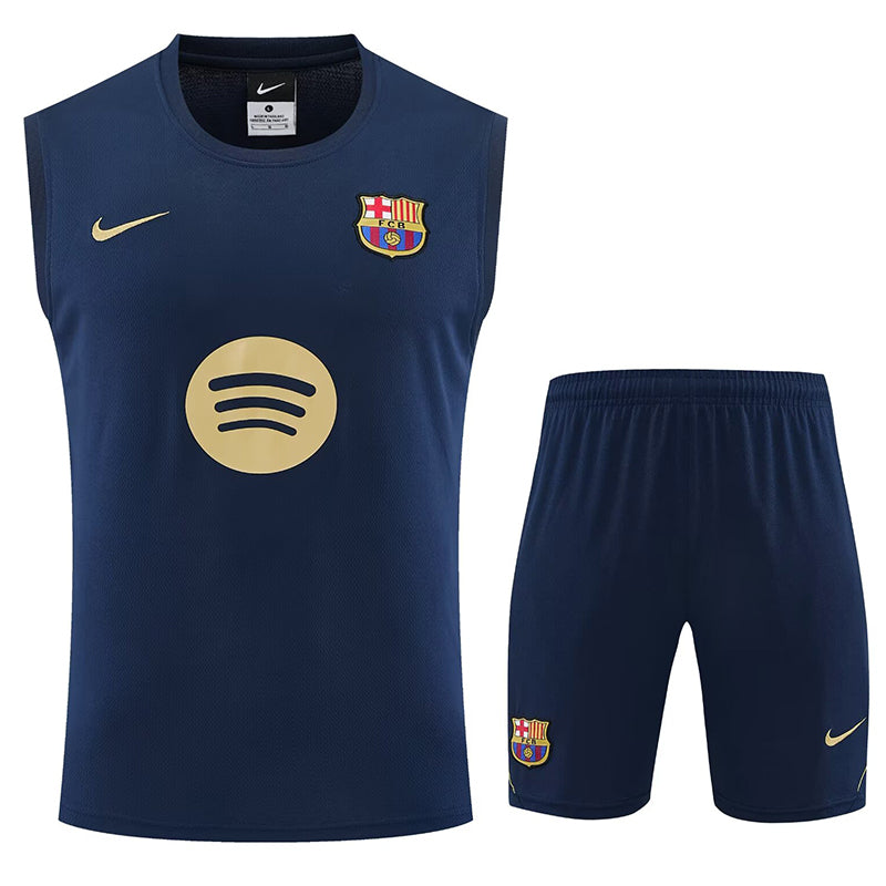 26/27 BAR Royal Blue Tank Top and Shorts Set