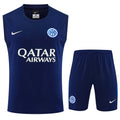26/27 INT Royal Blue Tank Top and Shorts Set