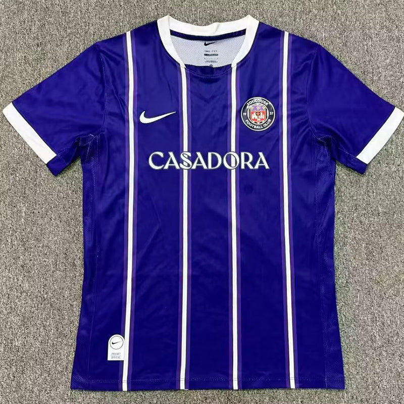 26/27 Toulouse FC Home Fans Soccer Jersey