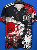 26/27 Japan Black Plum Blossom Moon Fans Soccer Jersey