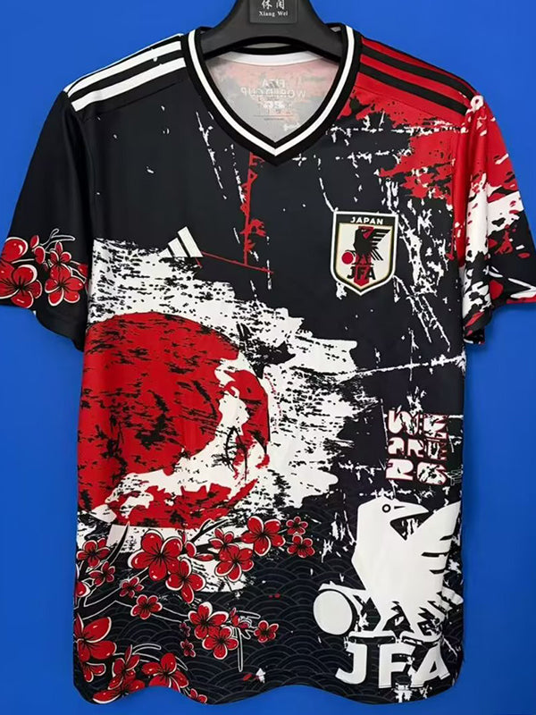 26/27 Japan Black Plum Blossom Moon Fans Soccer Jersey