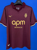 26/27 Monaco Maroon Fans Soccer Jersey