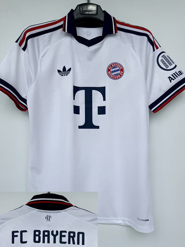26/27 Bayern Away 1:1 Fans Soccer Jersey (Back Sponsor)