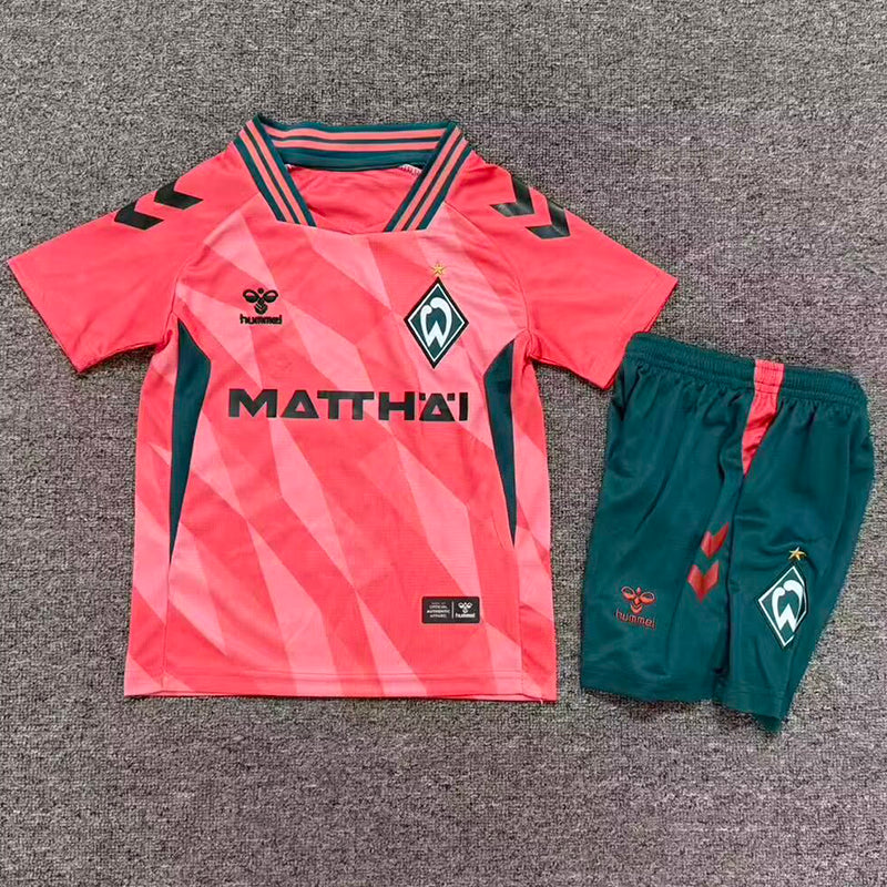 26/27 Werder Bremen Third Kids Soccer Jersey