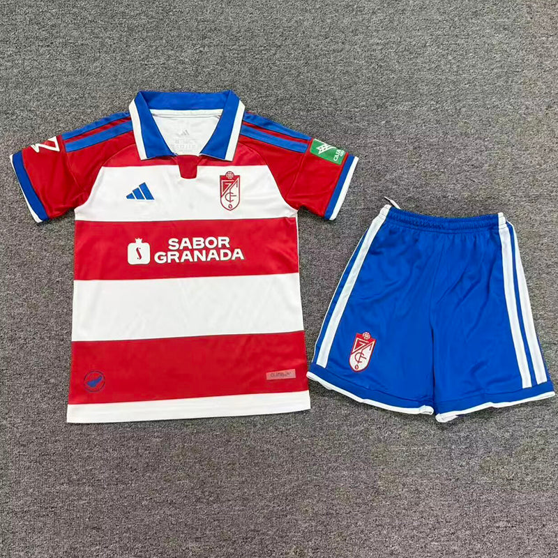 26/27 Granada Home Kids Soccer Jersey (with badge)