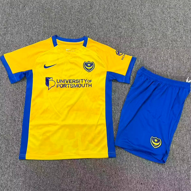 26/27 Portsmouth Away Kids Soccer Jersey