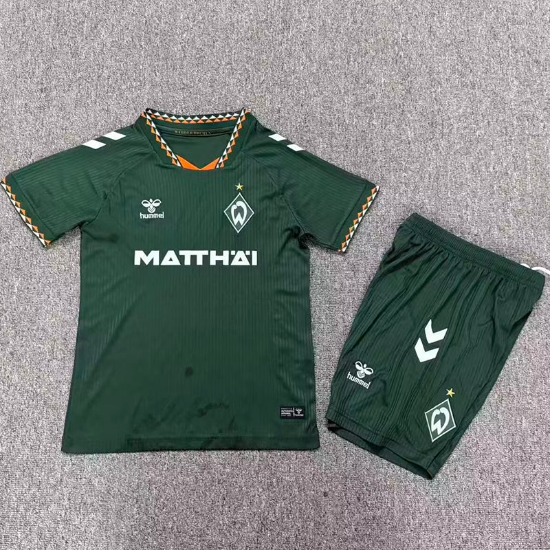 26/27 Werder Bremen Away Kids Soccer Jersey