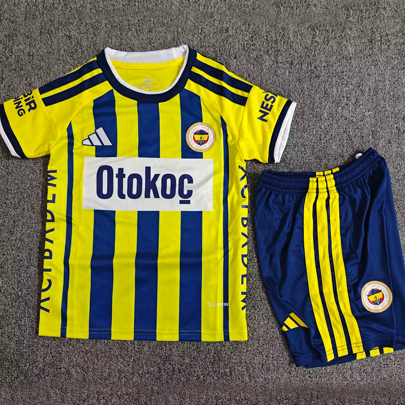 26/27 Fenerbahce Home Kids Soccer Jersey