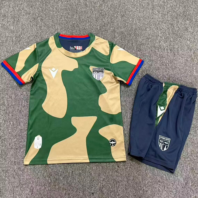 26/27 Stoke City Away Kids Soccer Jersey