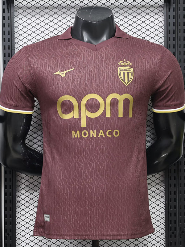 26/27 Monaco Away Player Version Soccer Jersey