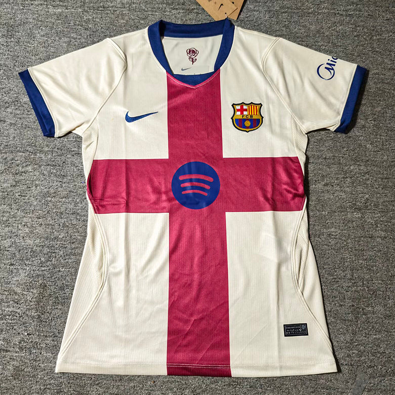 26/27 BAR Fourth Women Soccer Jersey