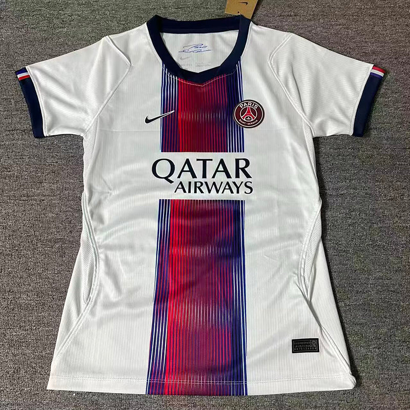 26/27 PSG Away Women Soccer Jersey — UCL defending champion + stripe