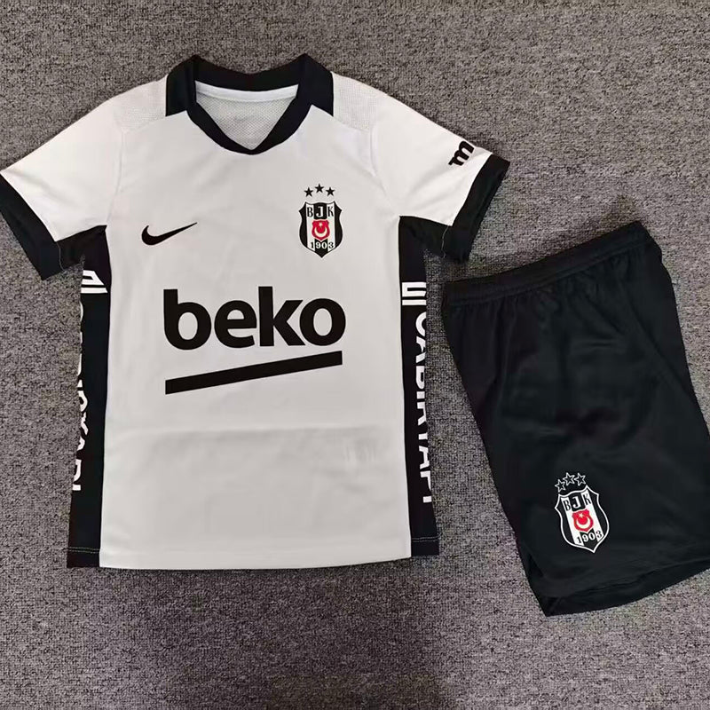 26/27 Besiktas Home Kids Soccer Jersey