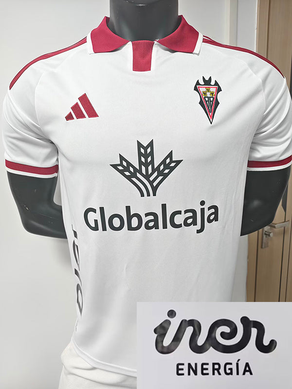26/27 Albacete White Fans Soccer Jersey