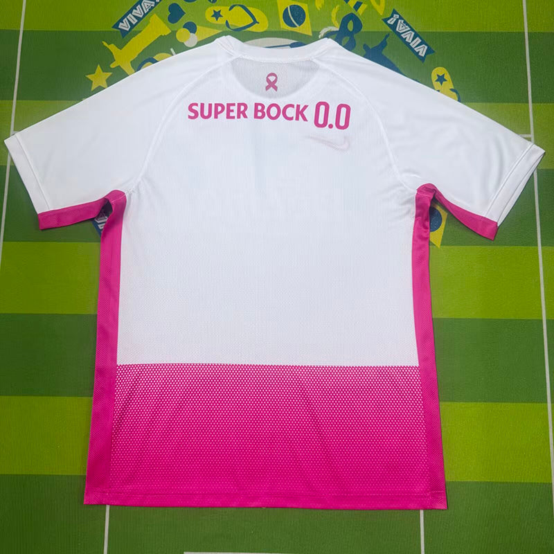 Sporting Lisbon pink white jersey