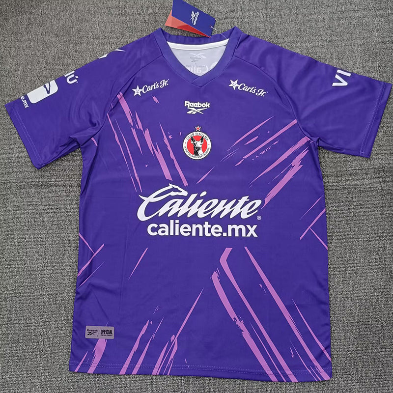 26/27 Tijuana Goalkeeper Purple Fans Soccer Jersey