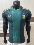 Argentina Messi green commemorative player jersey