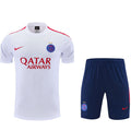 PSG white training shirt suit with stars