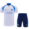 Marseille white training shirt suit