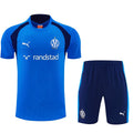 Marseille blue training shirt suit
