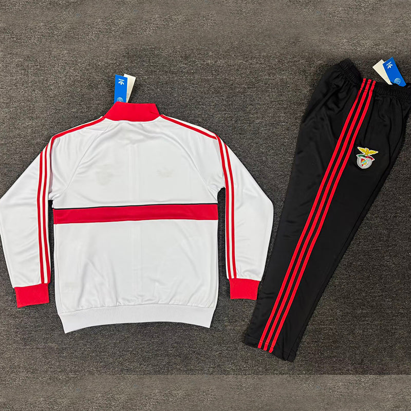 Benfica retro white jacket tracksuit image 2
