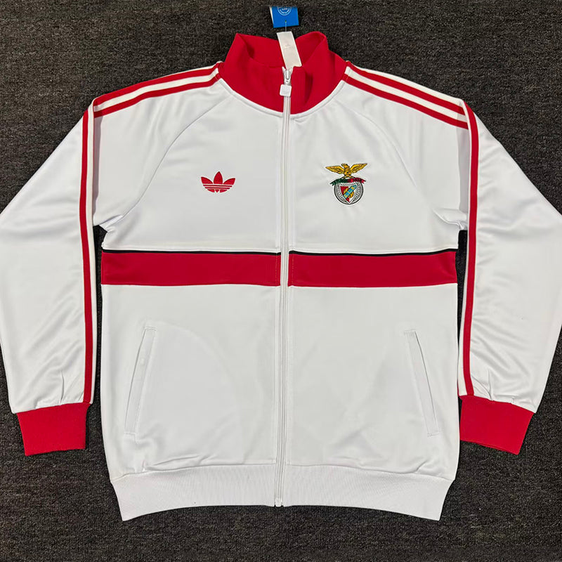 Benfica retro white jacket tracksuit image 3