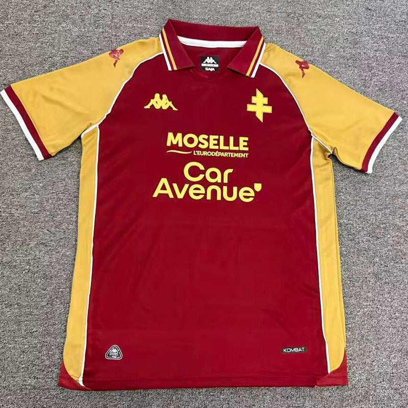 26/27 FC Metz Home Fans Soccer Jersey image 1