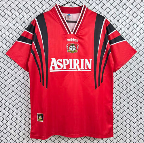 1997/1998 LeverKusen Home Retro Soccer Jersey image 1