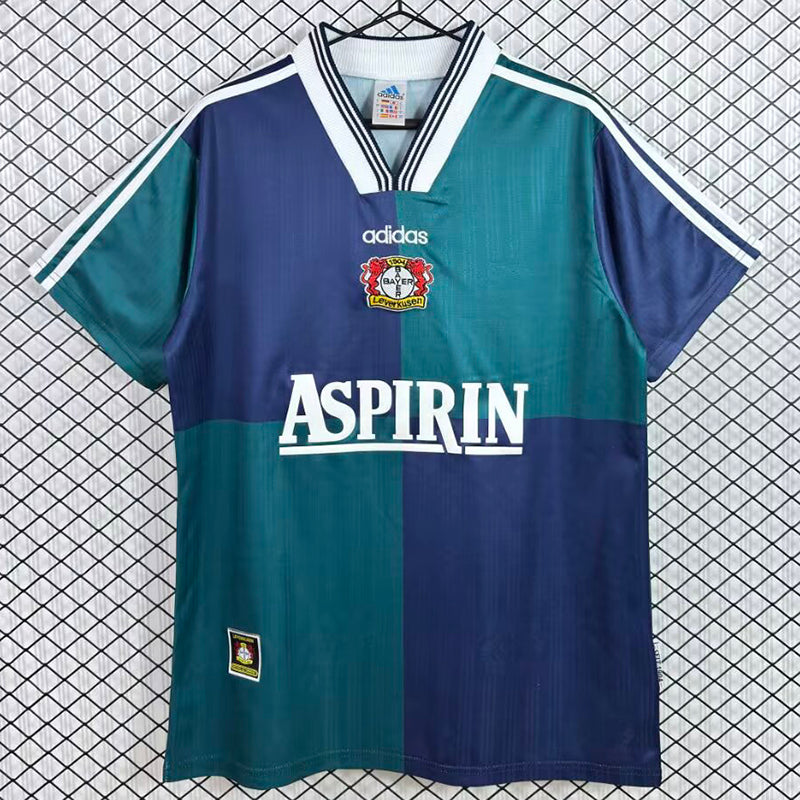 1997/1999 LeverKusen Away Retro Soccer Jersey image 1