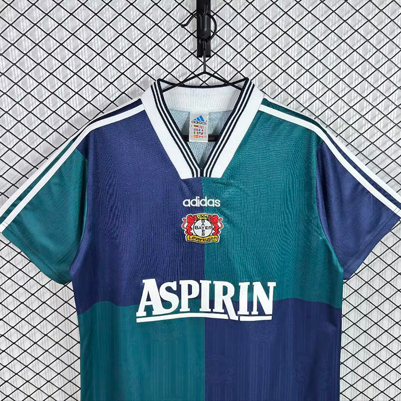 1997/1999 LeverKusen Away Retro Soccer Jersey image 3
