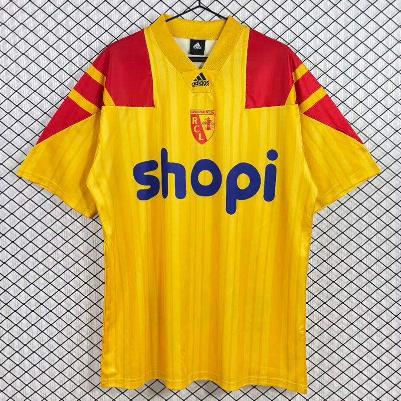 1993/1994 RC Lens Home Retro Soccer Jersey image 2