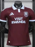 26/27 Aston Villa Home Player Version Soccer Jersey#广告版