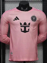 26/27 Inter Miami Home Player Version Long Sleeve Soccer Jersey