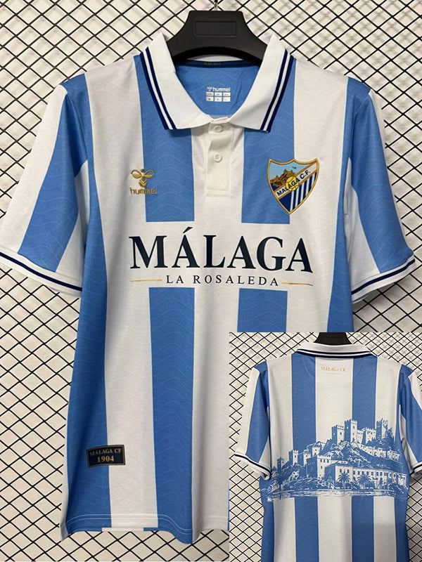 26/27 Malaga CF Retro street style Fans Soccer Jersey