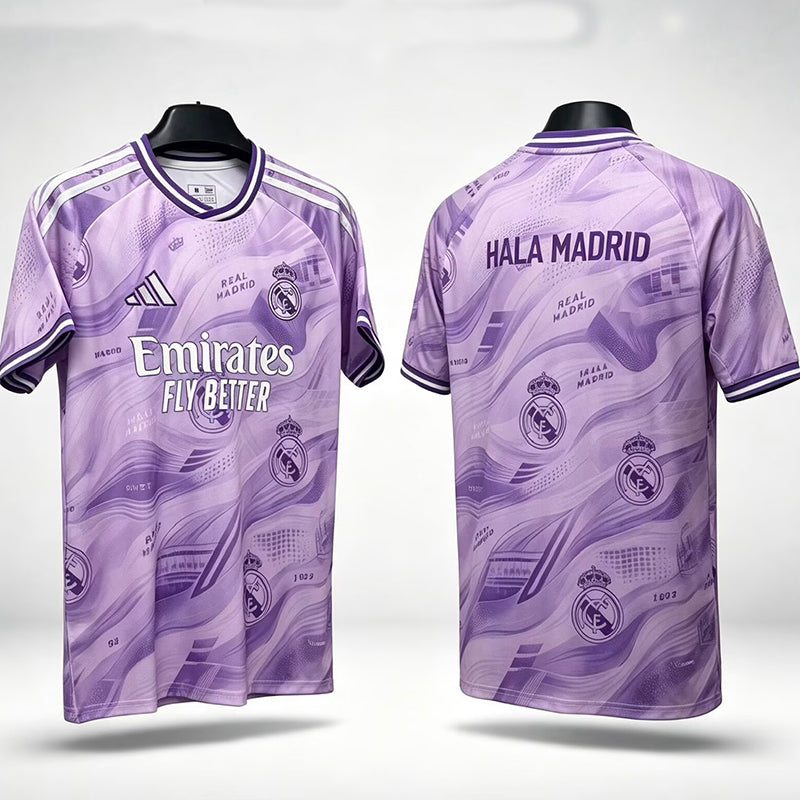 26/27 RMA Special Edition Purple Fans Soccer Jersey