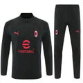 AC Milan black half-zip tracksuit