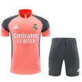 Real Madrid grey training shirt and shorts set