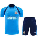 PSV blue training shirt and shorts set