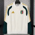 26/27 Italy White Casual Windbreaker