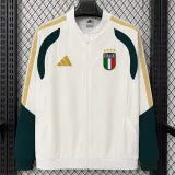26/27 Italy White Casual Windbreaker