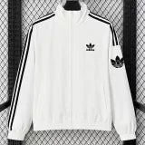26/27 AD White Casual Windbreaker