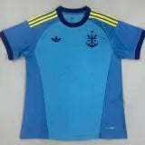 26/27 Flamengo Goalkeeper Blue Fans Soccer Jersey